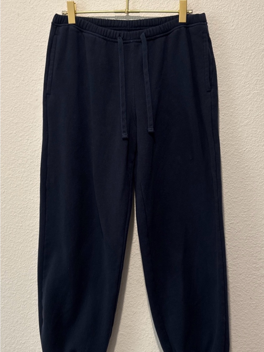 Hollister Women's Jogger Sweatpants XS Small Navy Blue Drawstring